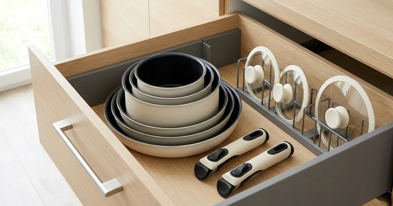 Ranger les poêles et casseroles : le guide pratique pour optimiser votre cuisine