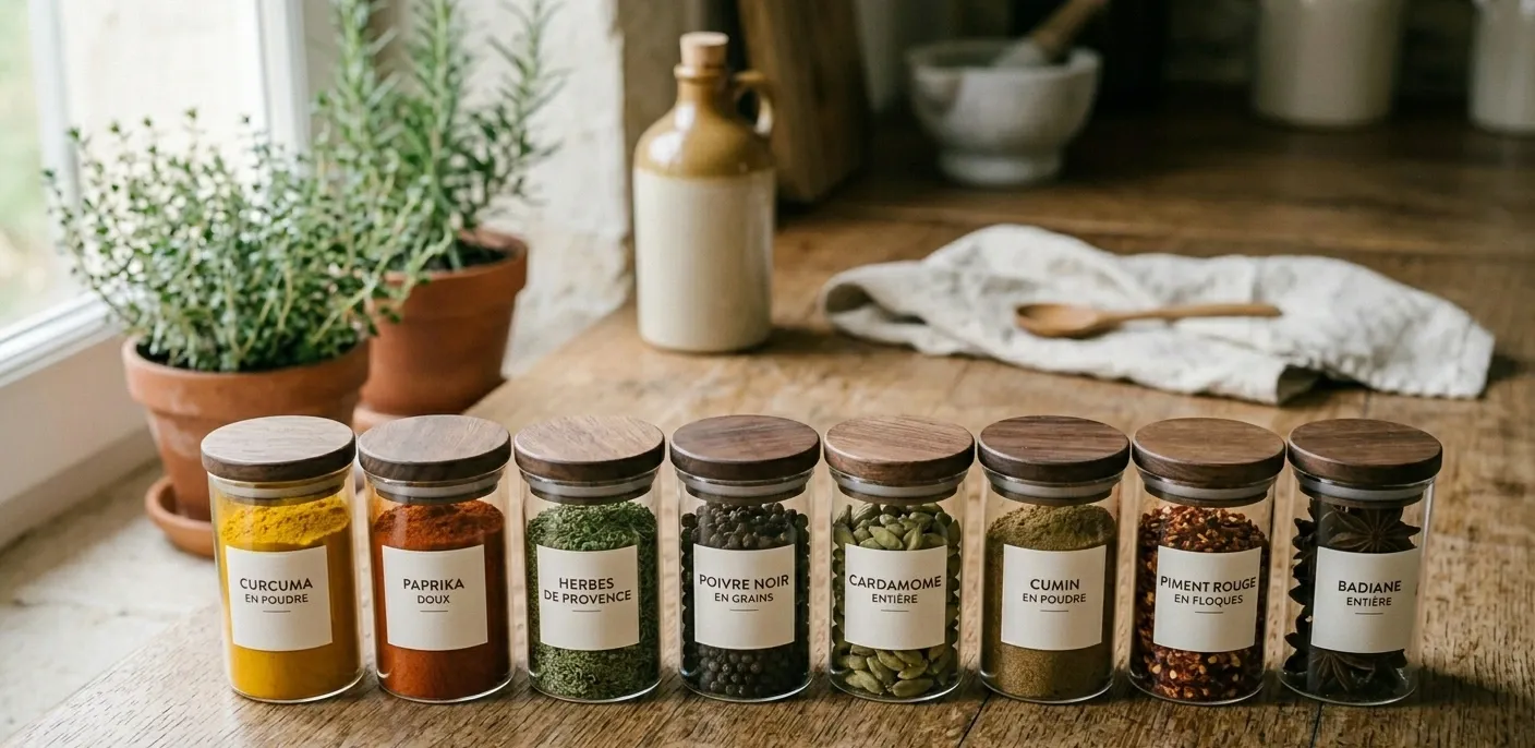 Comment bien ranger les epices dans la cuisine: guide complet