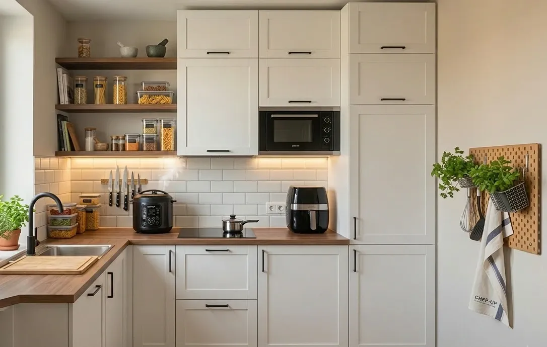 Aménagement petite cuisine 4m2 : 6 astuces gain de place