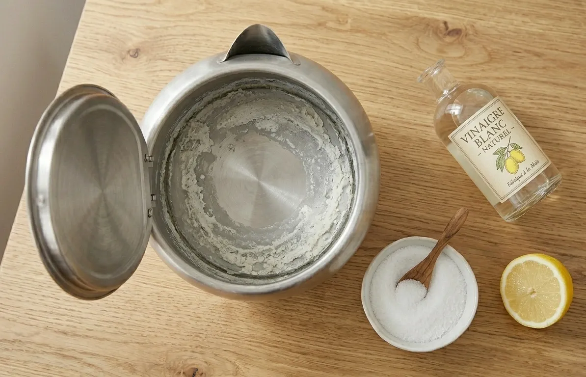 3 Astuces pour détartrer sa bouilloire naturellement : guide pratique