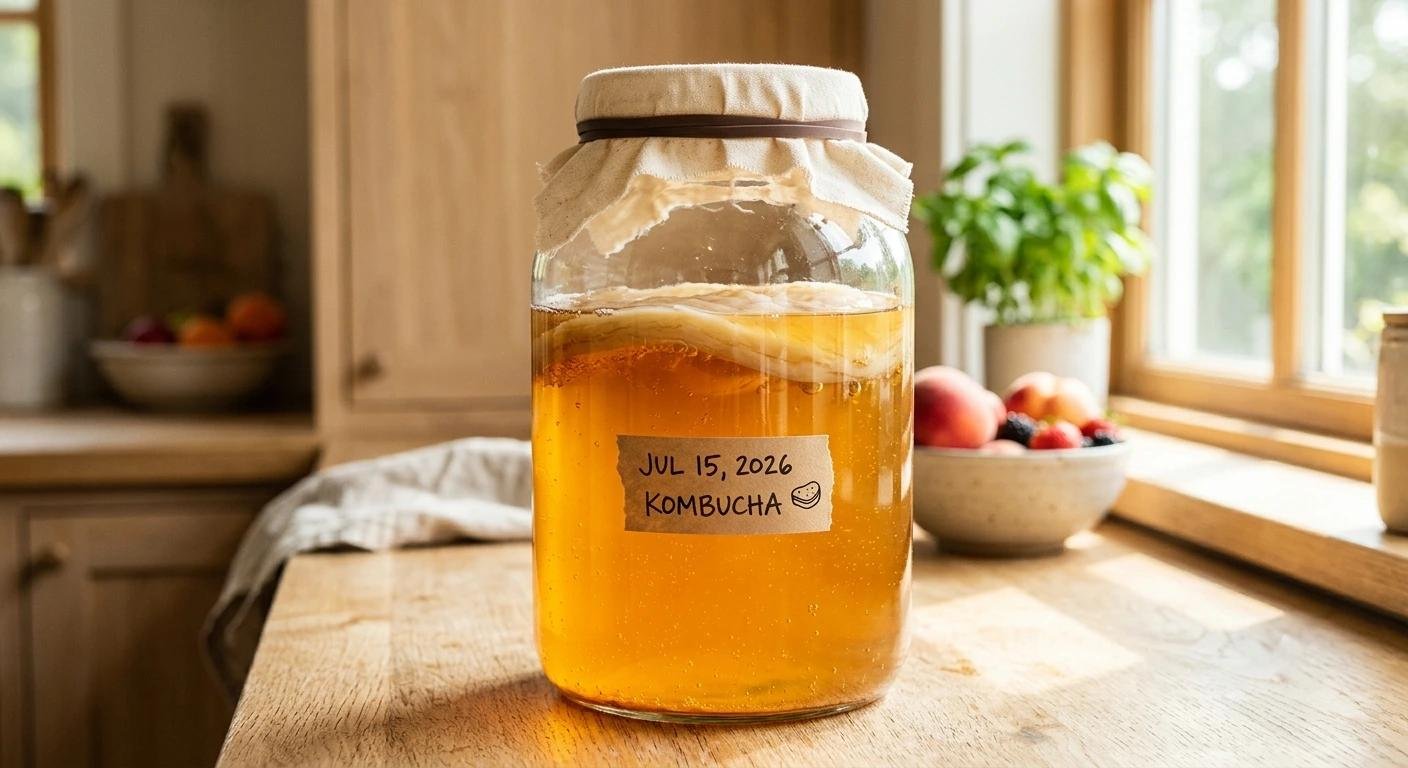 Kombucha maison : ustensiles nécessaires, étapes et erreurs à éviter