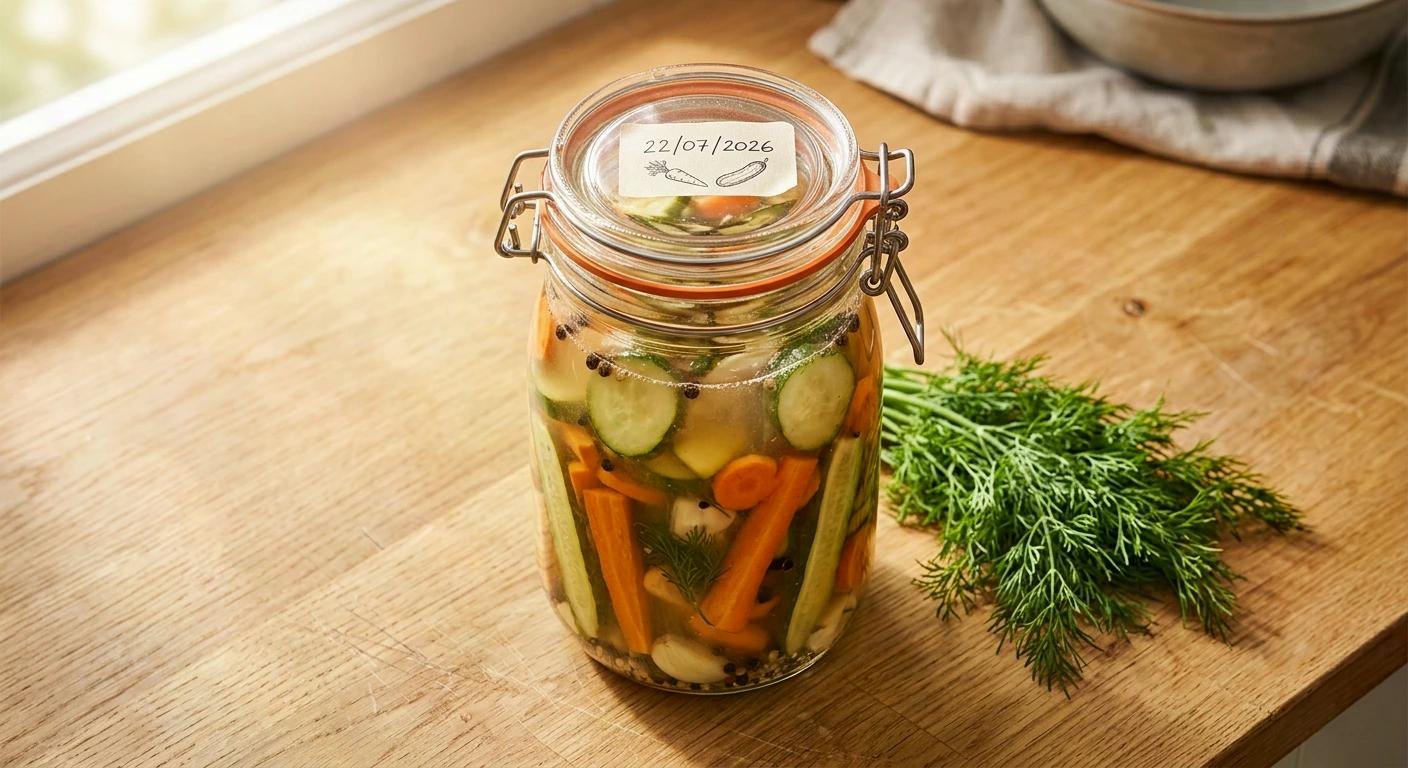 Fermentation maison : bocaux, poids de fermentation et guide débutant