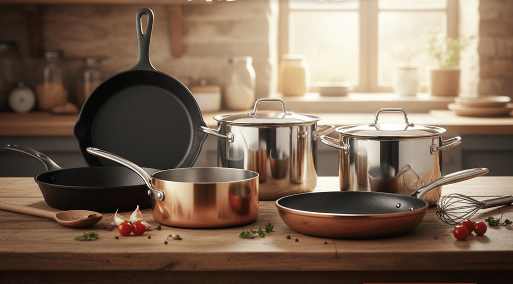 Investir dans des ustensiles de qualité : le guide des poêles et casseroles