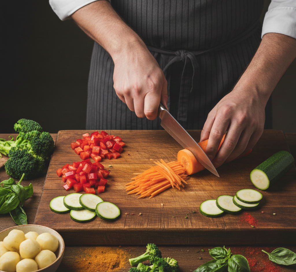 Maîtriser les techniques de découpe pour cuisiner comme un chef